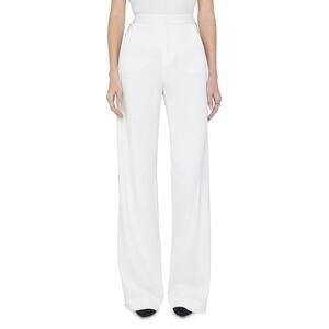 L'Agence White Livvy Tux Pants Size 0 MSRP $450